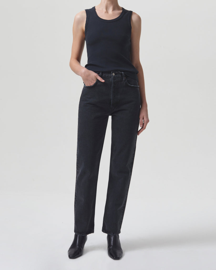 90'S PINCH WAIST / BLACK TEA – FABRIC