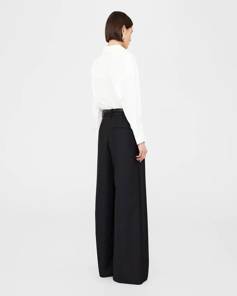 anine bing mika shirt black