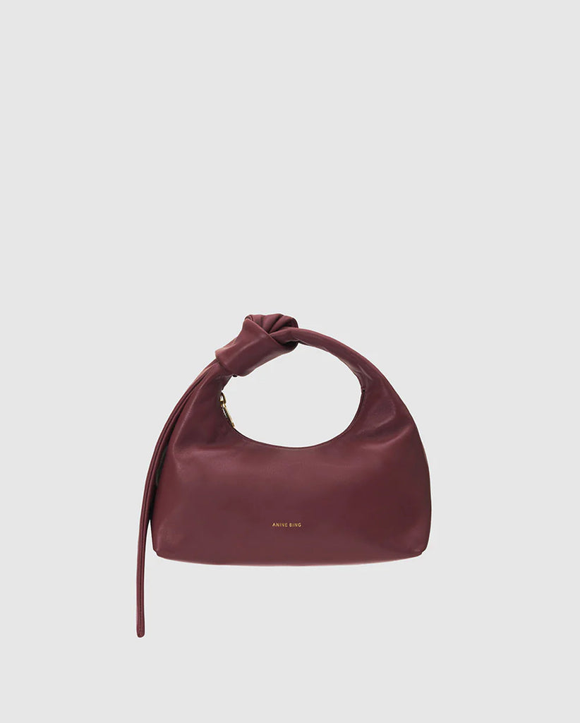 MINI GRACE BAG DARK CHERRY FABRIC