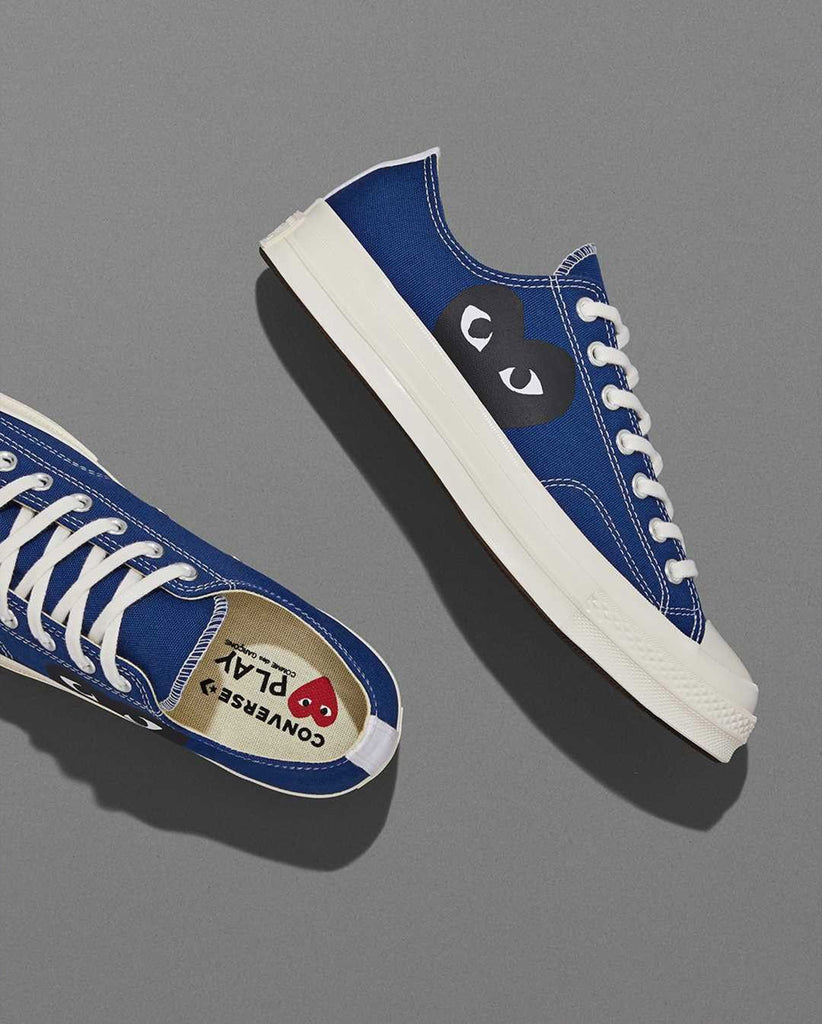 CHUCK TAYLOR LOW BLUE – FABRIC