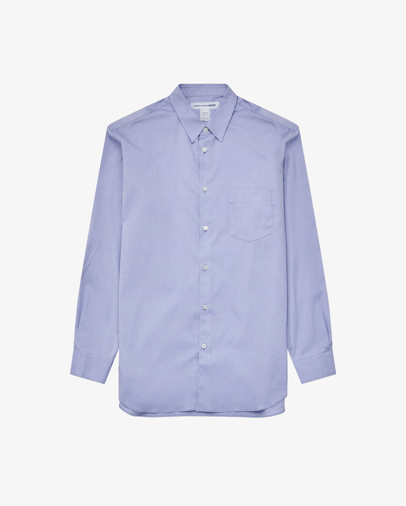 B023 OXFORD SHIRT BLUE FABRIC