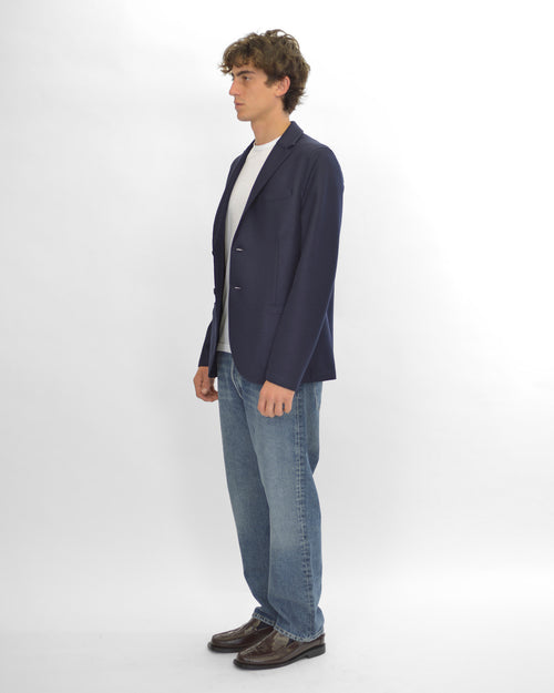 BLAZER LIGHT PRESSED WOOL / NAVY