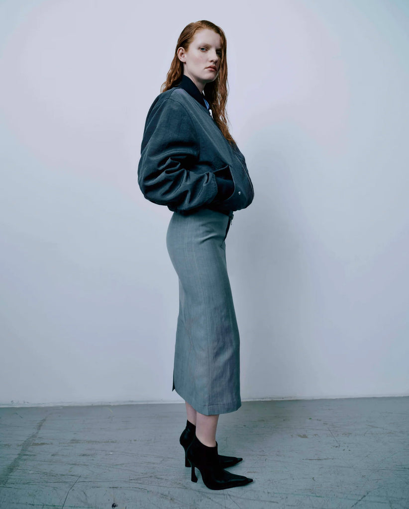 Flowy Bomber Set — Grey main image 0