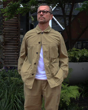 COVERALL JACKET / CAMEL