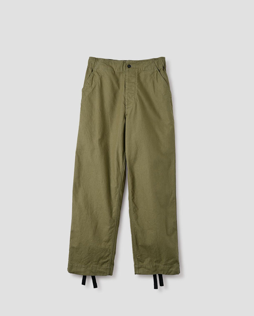 Norse Store  Shipping Worldwide - Margaret Howell MHL Zip Pocket Jogger -  Worn Green