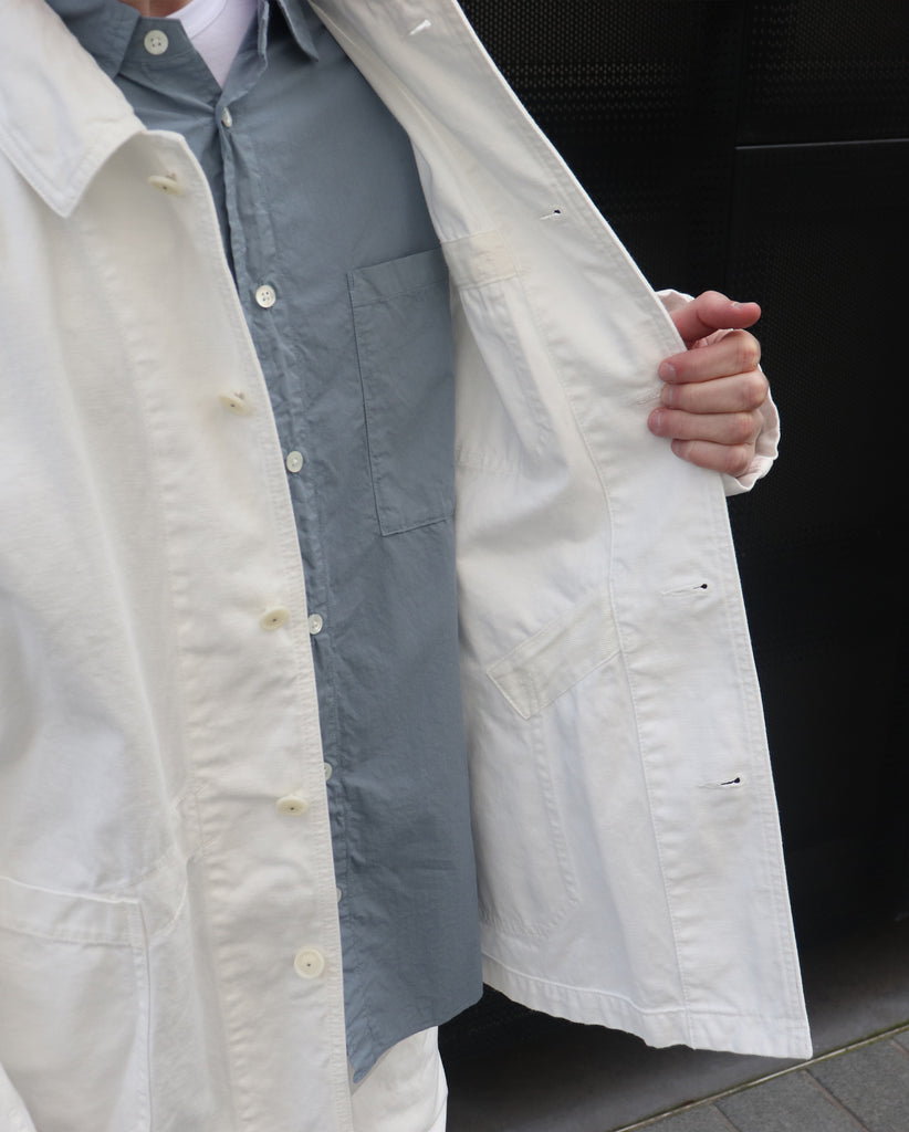 COVERALL JACKET OFF WHITE – FABRIC