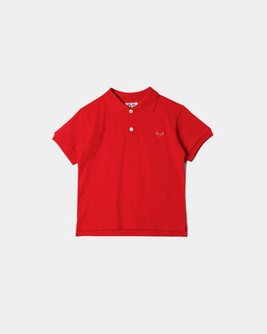 KIDS POLO SHIRT T505 / RED