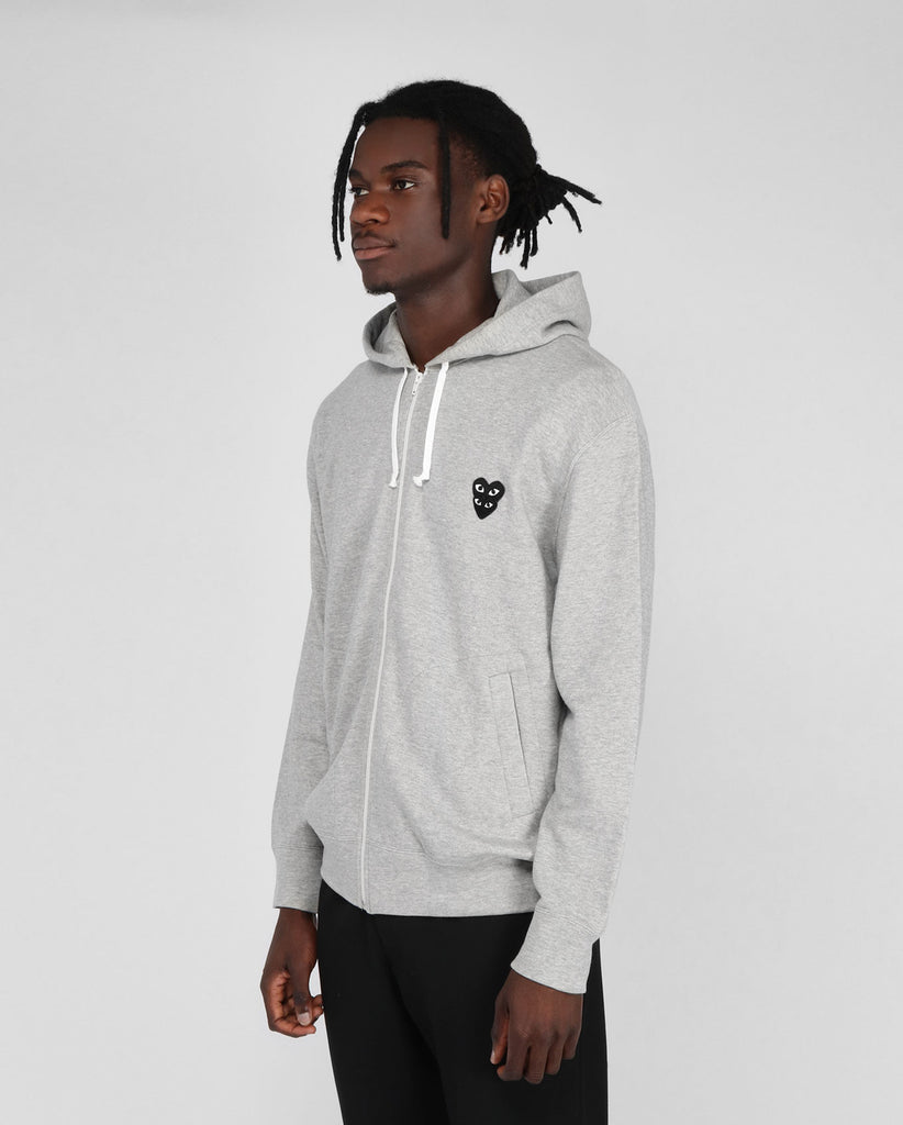 Zip Hoodie Grey Comme Des Garçons Sudadera Usa Grey Hoodie Comme