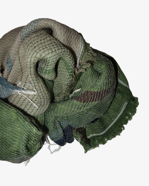 MIDDLE SHAW / GREEN / WHITE / BLUE HUES