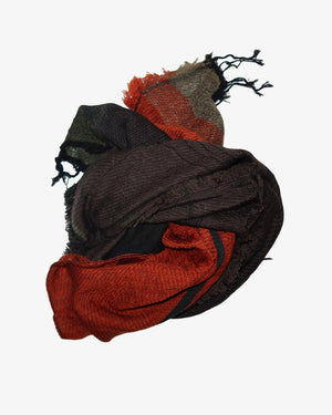 MIDDLE SHAW / CHARCOAL / ORANGE / KHAKI