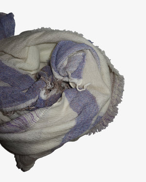 MIDDLE SHAW / WHITE / VIOLET / GREY