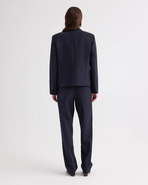 CROPPED HARPER BLAZER / MIDNIGHT