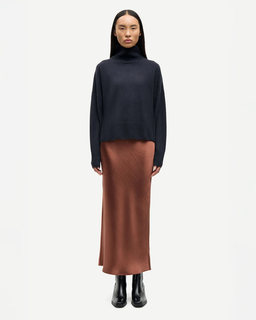 SAAGNETA LONG SKIRT 12956 / TORTOISE SHELL