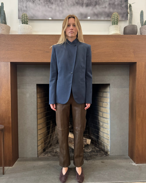 BUTTONED UP BLAZER / INSIGNIA BLUE