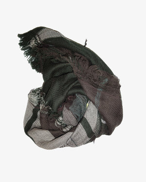 MIDDLE SHAW / GREY / MINT / FOREST