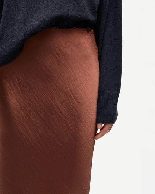 SAAGNETA LONG SKIRT 12956 / TORTOISE SHELL