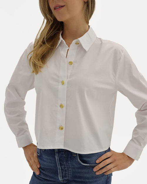 COSETTE SHIRT / WHITE