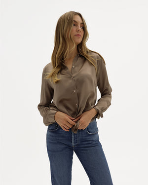 TYLER BLOUSE / LIGHT CARDAMOM