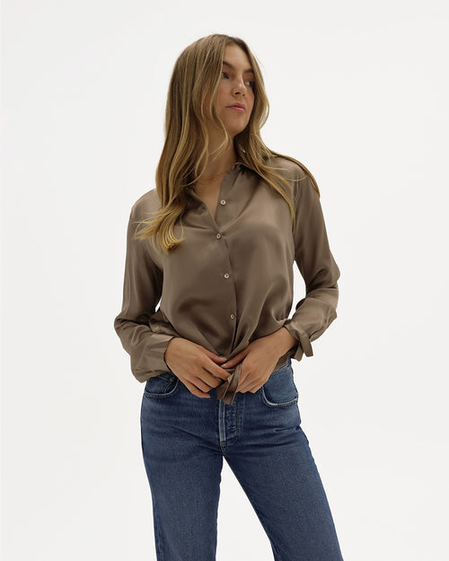 TYLER BLOUSE / LIGHT CARDAMOM