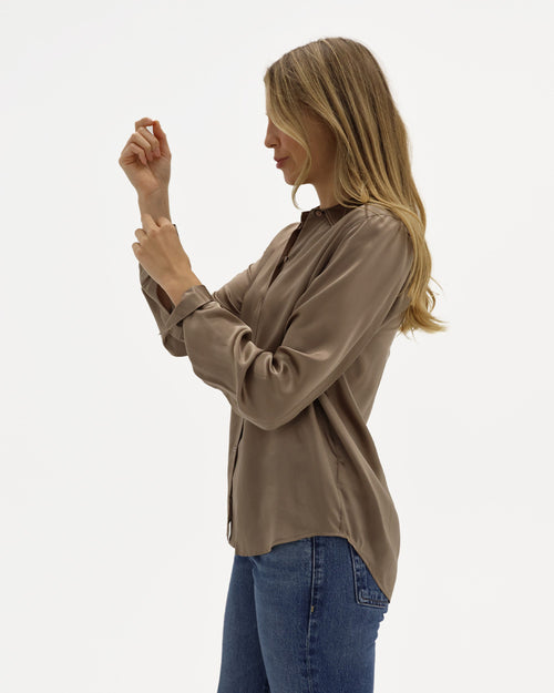 TYLER BLOUSE / LIGHT CARDAMOM