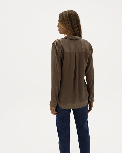 TYLER BLOUSE / LIGHT CARDAMOM