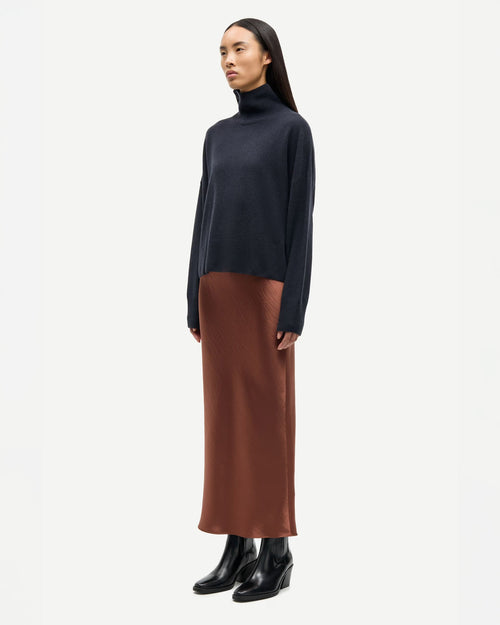 SAAGNETA LONG SKIRT 12956 / TORTOISE SHELL