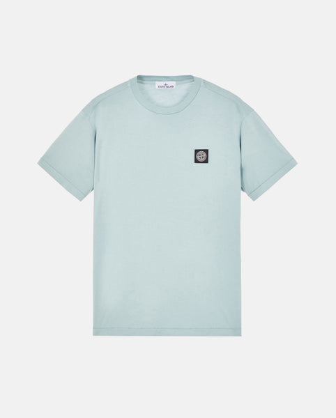 COMPASS PATCH T-SHIRT V0041 / LIGHT BLUE – FABRIC