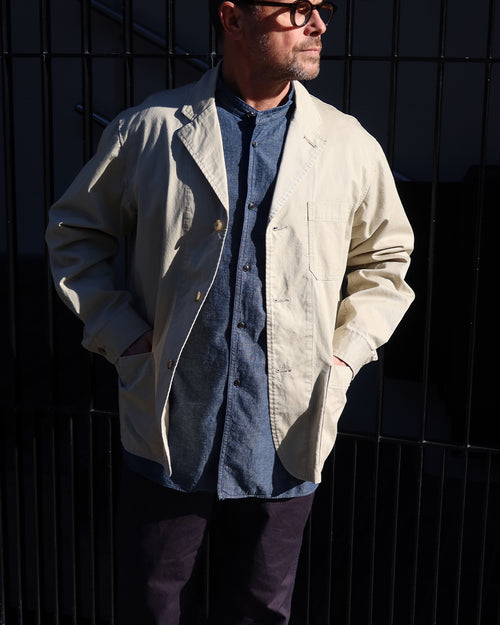 INDIGO CHAMBRAY SHIRT / NAVY