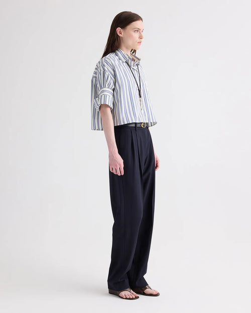 NEXT EX MENS STRIPE / IVORY MULTI