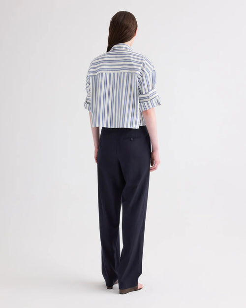 NEXT EX MENS STRIPE / IVORY MULTI