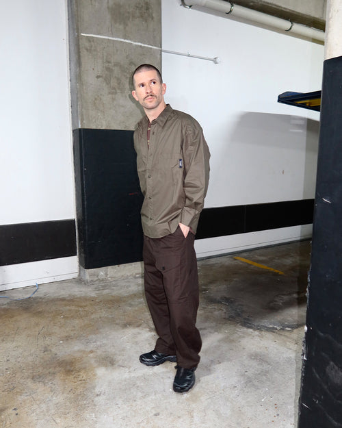 P003 / TROUSERS / BROWN