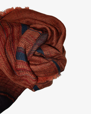 MIDDLE SHAW / ORANGE / RED / BLUE HUES