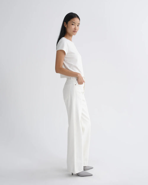 ADINE SHRUNKEN TEE / BONE