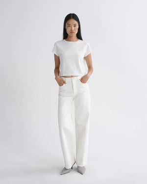 ADINE SHRUNKEN TEE / BONE