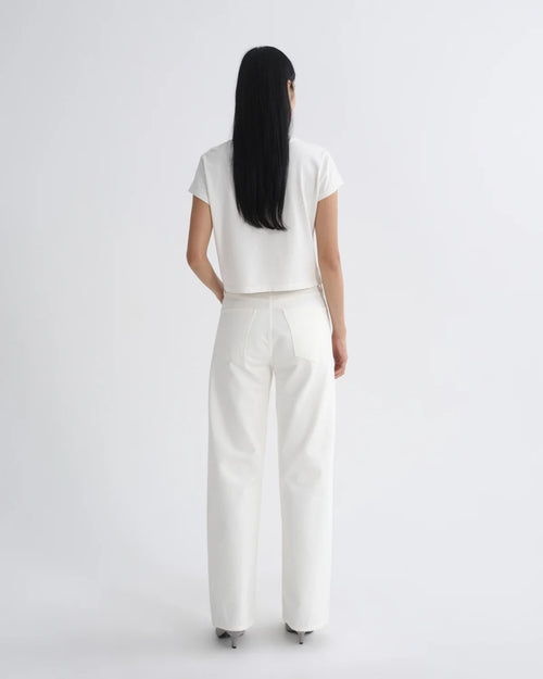 ADINE SHRUNKEN TEE / BONE