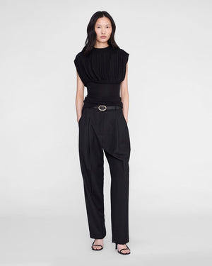 FRAN TOP / BLACK