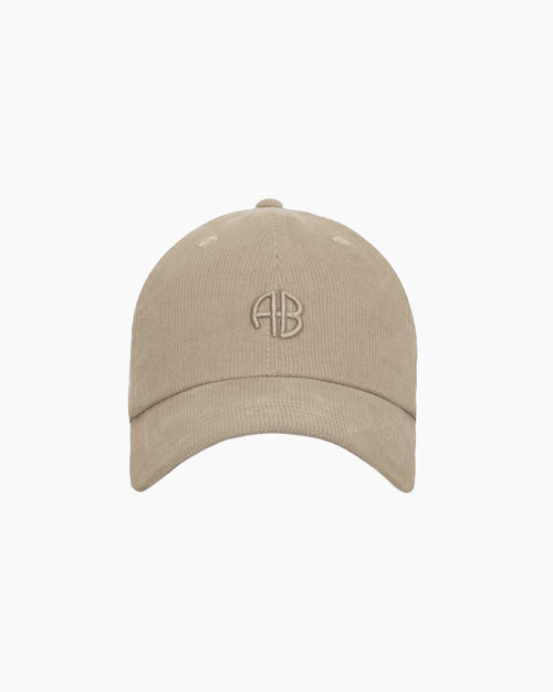 JEREMY BASEBALL CAP CORDUROY / BEIGE