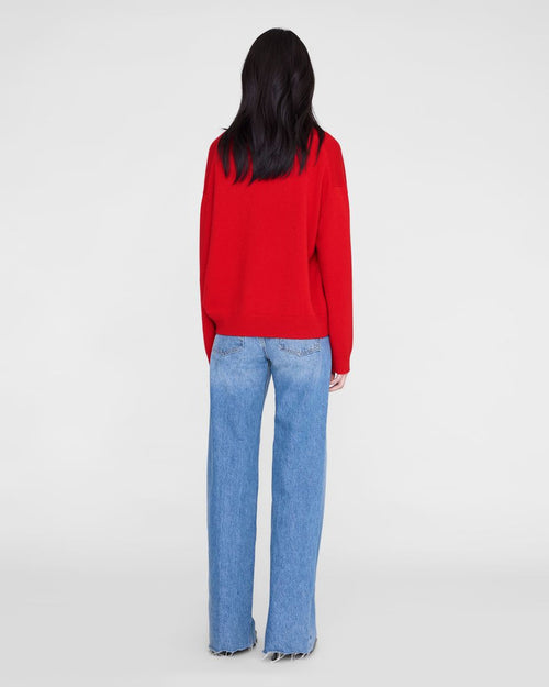 LEE SWEATER / TANGO RED