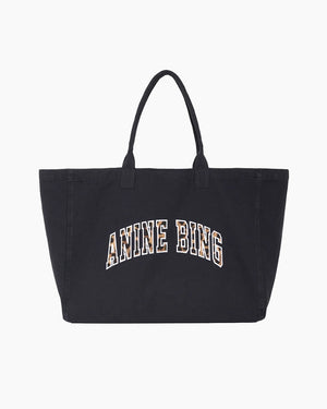 LEO CANVAS TOTE / WASHED BLACK