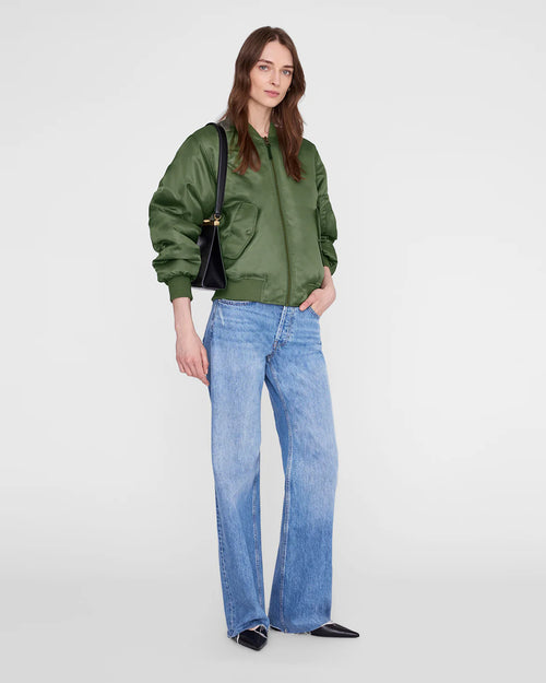 LEON BOMBER / ARMY GREEN