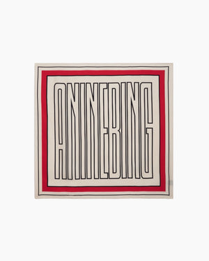 YORK SCARF ANINE BING / TANGO RED