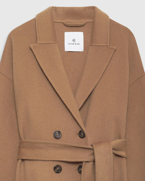 DYLAN COAT / CAMEL CASHMERE BLEND
