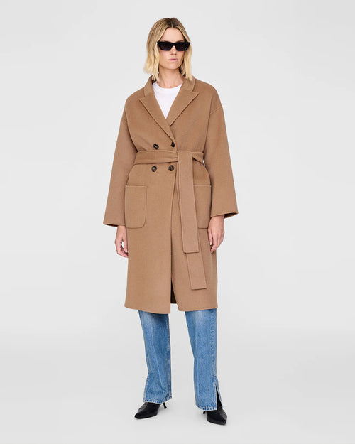 DYLAN COAT / CAMEL CASHMERE BLEND