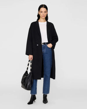 DYLAN COAT / BLACK CASHMERE BLEND
