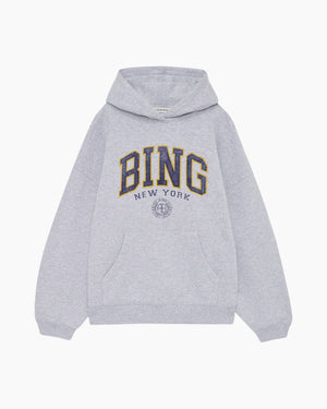 HARVEY SWEATSHIRT BING NY / LIGHT HEATHER GREY