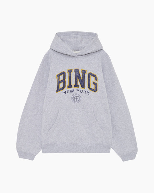 HARVEY SWEATSHIRT BING NY / LIGHT HEATHER GREY