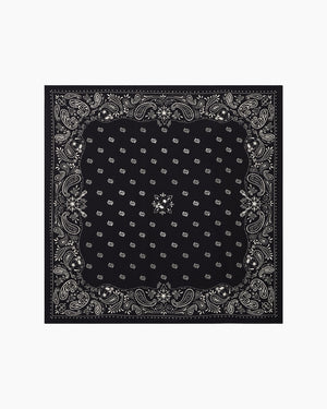 LARGE YORK SCARF BANDANA / BLACK
