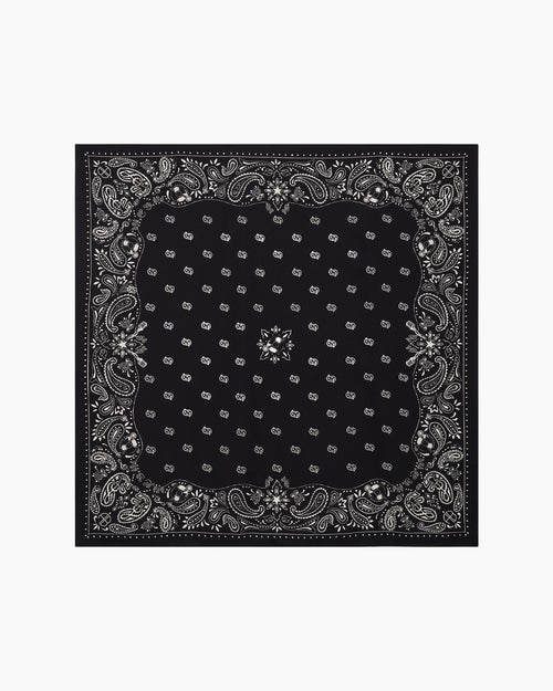 LARGE YORK SCARF BANDANA / BLACK