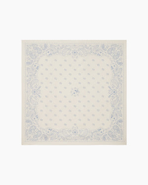 LARGE YORK SCARF BANDANA / MINERAL BLUE