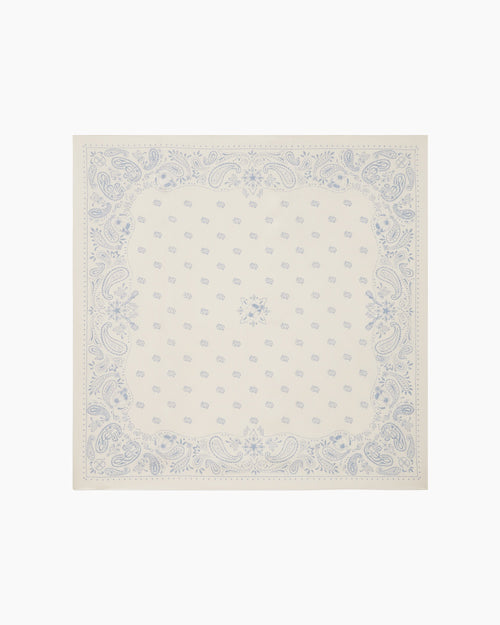 LARGE YORK SCARF BANDANA / MINERAL BLUE